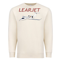 Sandshell learjet airplane flying pilot long sleeve t shirt Premium Sweatshirt - ArtChic
