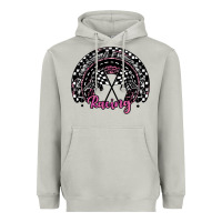 Moon Dust racing checkered rainbow Heavyweight Hoodie - JahusDesignShop