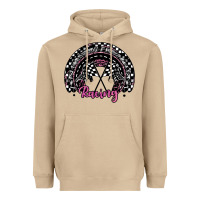 Racing Checkered Rainbow Heavyweight Hoodie | Teevron