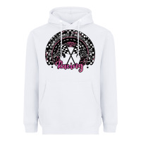 White racing checkered rainbow Heavyweight Hoodie - JahusDesignShop