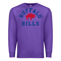 Purple vintage distressed bill Premium Sweatshirt - ArtChic