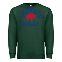 Sports Green vintage distressed bill Premium Sweatshirt - ArtChic