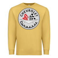 Antique Gold #corvette Premium Sweatshirt - ArtChic
