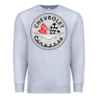 Heather Grey #corvette Premium Sweatshirt - ArtChic