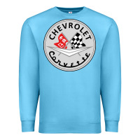 Ocean Blue #corvette Premium Sweatshirt - ArtChic