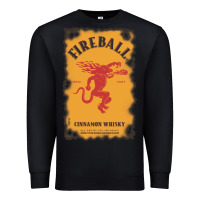 Black fireball cinnamon whisky Premium Sweatshirt - ArtChic