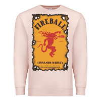 Pale Pink fireball cinnamon whisky Premium Sweatshirt - ArtChic