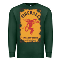 Sports Green fireball cinnamon whisky Premium Sweatshirt - ArtChic