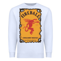White fireball cinnamon whisky Premium Sweatshirt - ArtChic