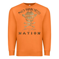 Carrot Shoes nation no shoes nation no shoes nation no shoes nation Premium Sweatshirt - ArtChic