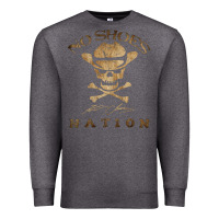 Charcoal Heather Shoes nation no shoes nation no shoes nation no shoes nation Premium Sweatshirt - ArtChic