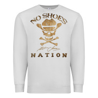 Dove Grey Shoes nation no shoes nation no shoes nation no shoes nation Premium Sweatshirt - ArtChic