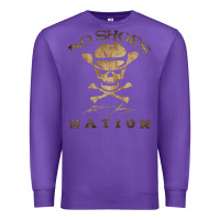 Purple Shoes nation no shoes nation no shoes nation no shoes nation Premium Sweatshirt - ArtChic