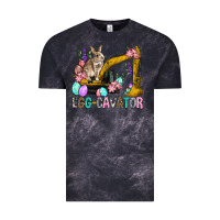Cloud Black Egg Cavator Easter Vintage Tee - BundleAndBundleShop