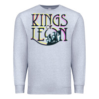 Heather Grey kings of leons Premium Sweatshirt - ArtChic