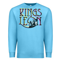 Ocean Blue kings of leons Premium Sweatshirt - ArtChic