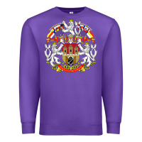 Purple praha prague czech republic coat of arms ex czechoslovakia t shirt Premium Sweatshirt - ArtChic