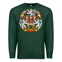Sports Green praha prague czech republic coat of arms ex czechoslovakia t shirt Premium Sweatshirt - ArtChic