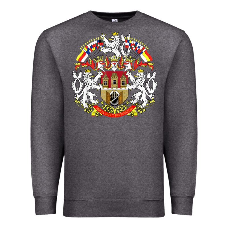 Praha Prague Czech Republic Coat Of Arms Ex Czechoslovakia T Shirt Premium Sweatshirt by ArtChic | Teevron