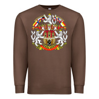Chestnut praha prague czech republic coat of arms ex czechoslovakia t shirt Premium Sweatshirt - ArtChic
