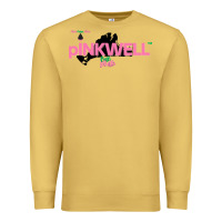 Antique Gold pINKWELL TM for Sorors Boston AKAs Beach Party Martha's Vineyard Premium Sweatshirt - ArtChic