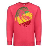 Cardinal Lion of Judah Reggae, Rasta, Ethiopia Jamaican Roots Premium Sweatshirt - ArtChic