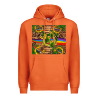 Carrot st patricks day horseshoe shamrock rainbow gold Premium Hoodie - RanaPortraitStore