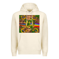 Tofu st patricks day horseshoe shamrock rainbow gold Premium Hoodie - RanaPortraitStore