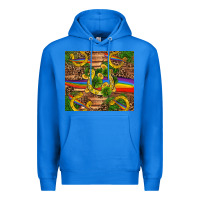 True Royal st patricks day horseshoe shamrock rainbow gold Premium Hoodie - RanaPortraitStore