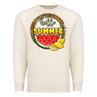 Sandshell hello summer watermelon Premium Sweatshirt - JahusDesignShop