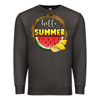 Smoke hello summer watermelon Premium Sweatshirt - JahusDesignShop