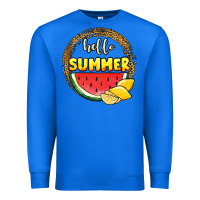 True Royal hello summer watermelon Premium Sweatshirt - JahusDesignShop