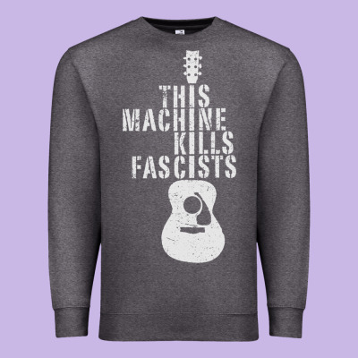 This Machine Kills Fascists Premium Sweatshirt Designed By Artchic