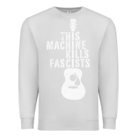 Dove Grey This Machine Kills Fascists Premium Sweatshirt - ArtChic