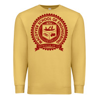 Antique Gold macgyver school of engineering Premium Sweatshirt - ArtChic