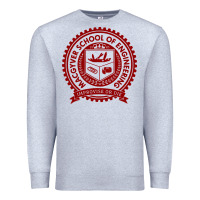 Heather Grey macgyver school of engineering Premium Sweatshirt - ArtChic