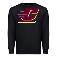 Black The central michigan of chippewas Premium Sweatshirt - ArtChic