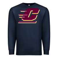 Navy The central michigan of chippewas Premium Sweatshirt - ArtChic