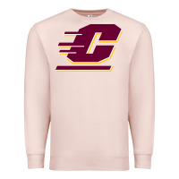 Pale Pink The central michigan of chippewas Premium Sweatshirt - ArtChic