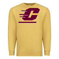 Antique Gold The central michigan of chippewas Premium Sweatshirt - ArtChic