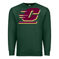 Sports Green The central michigan of chippewas Premium Sweatshirt - ArtChic