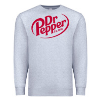 Heather Grey Dr.pepper 1885 Premium Sweatshirt - ArtChic