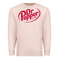 Pale Pink Dr.pepper 1885 Premium Sweatshirt - ArtChic