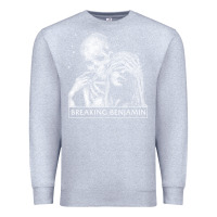 Heather Grey breaking benjamin 3 Premium Sweatshirt - ArtChic