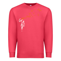 Cardinal banksy headshot butterfly Premium Sweatshirt - ArtChic
