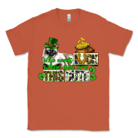 Copper St. Patrick's cat who needs luck when you are this Classic Tee - CowGirlArtShop
