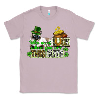 Lilac St. Patrick's cat who needs luck when you are this Classic Tee - CowGirlArtShop