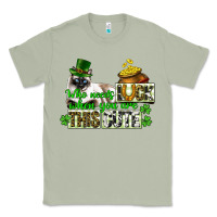 Matcha St. Patrick's cat who needs luck when you are this Classic Tee - CowGirlArtShop
