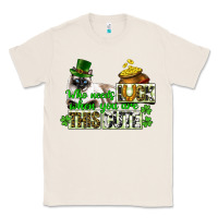 Natural St. Patrick's cat who needs luck when you are this Classic Tee - CowGirlArtShop