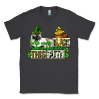 Smoke St. Patrick's cat who needs luck when you are this Classic Tee - CowGirlArtShop